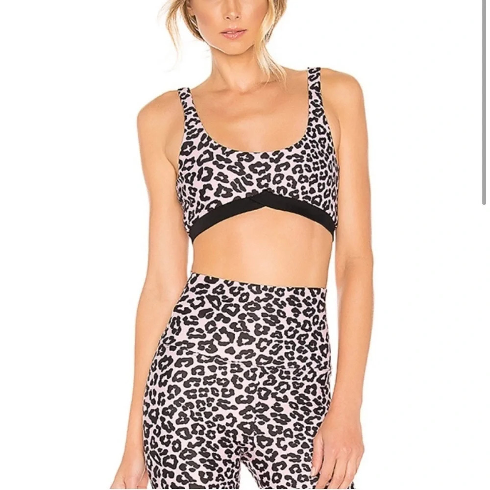 Beach  Riot x Revolve Leopard Bra - Picture 2 of 4